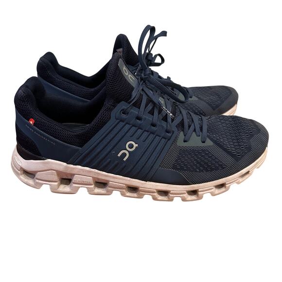 On Cloud swift running shoes Men's sz 12 navy blue color OnCloud Sneakers - Picture 1 of 7